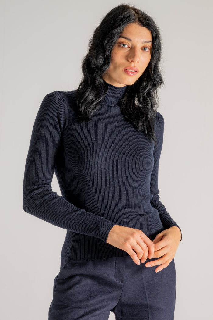  Max Mara Weekend Maglia Blu Blu Donna - 3