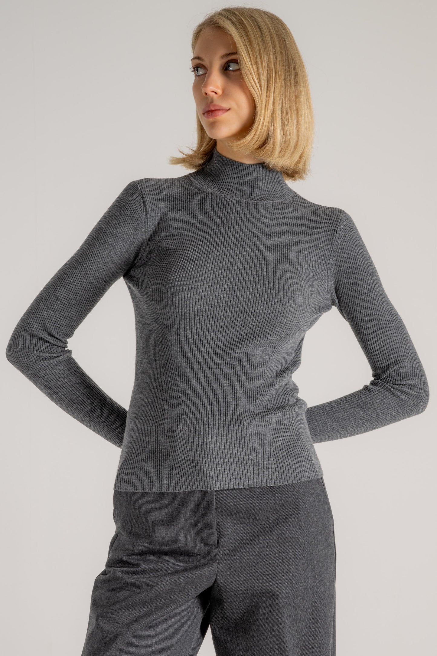  Max Mara Weekend Maglia Grigio Grigio Donna - 2