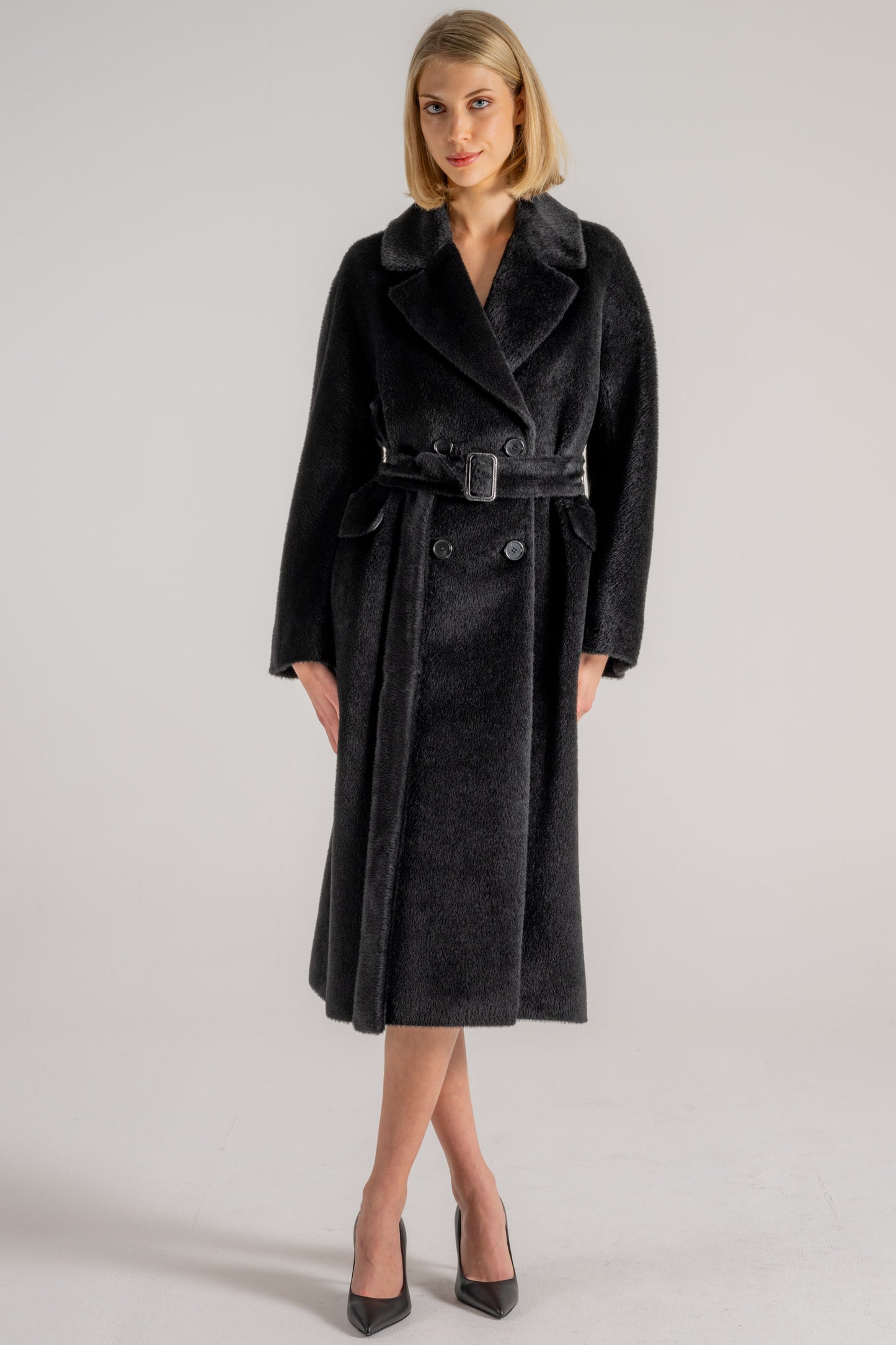  Max Mara S Cappotto Nero Nero Donna - 1