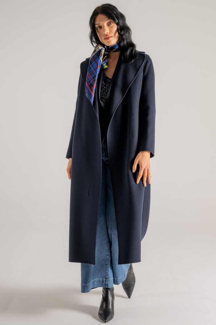 Max Mara S Cappotto Blu Donna-2