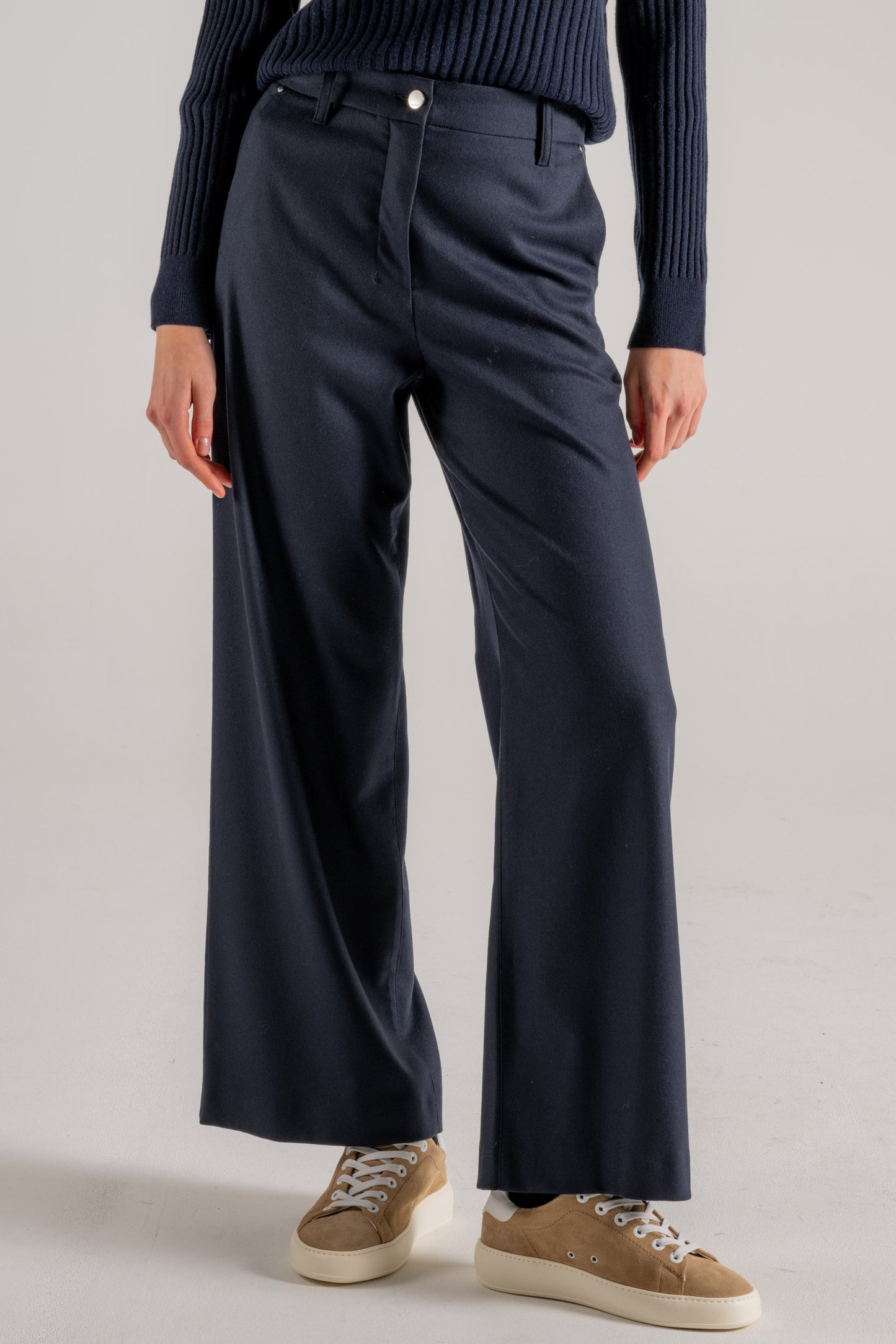  Max Mara S Pantalone Blu Blu Donna - 1