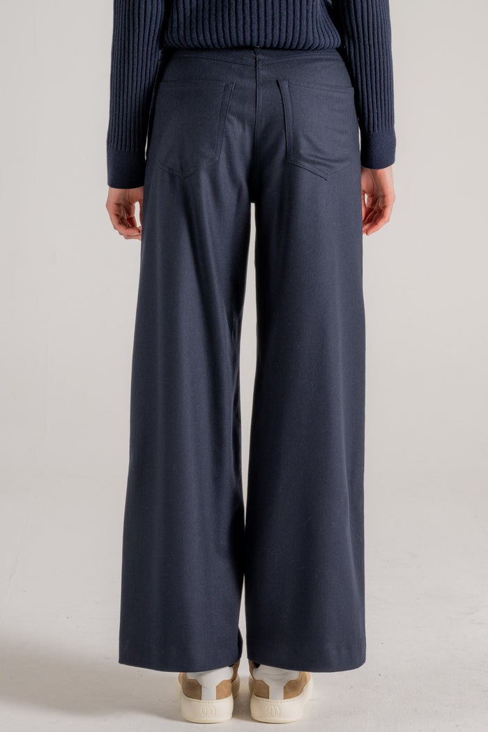  Max Mara S Pantalone Blu Blu Donna - 4