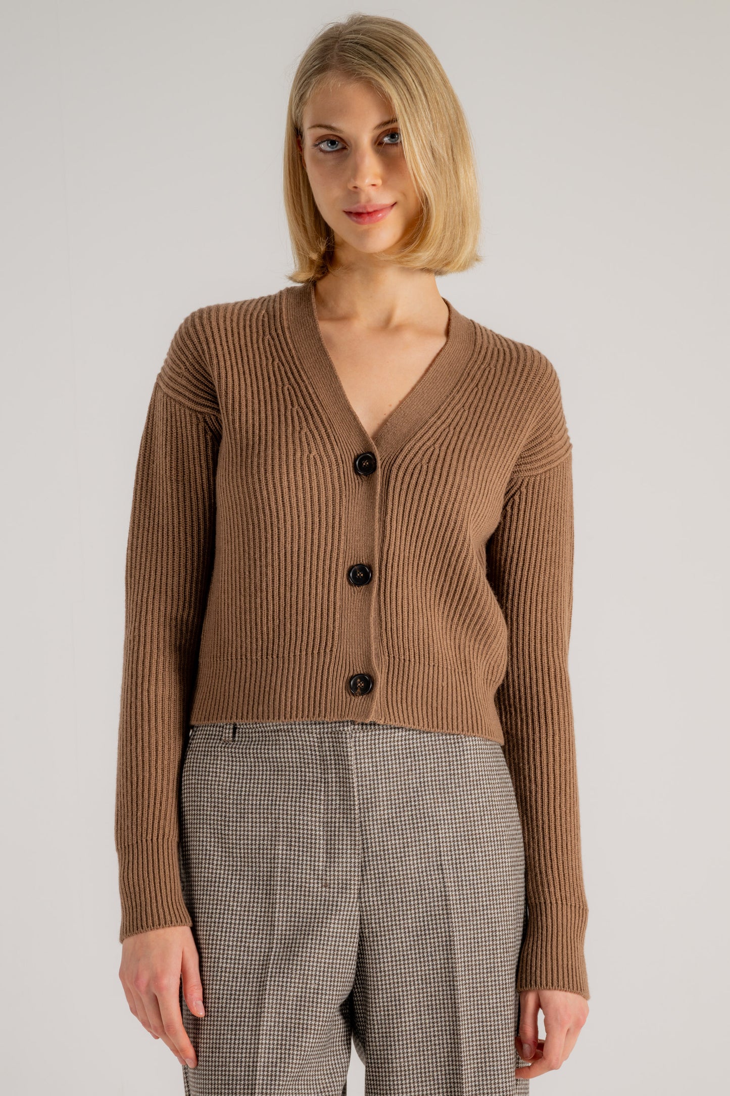  Max Mara S Cardigan Marrone Marrone Donna - 1