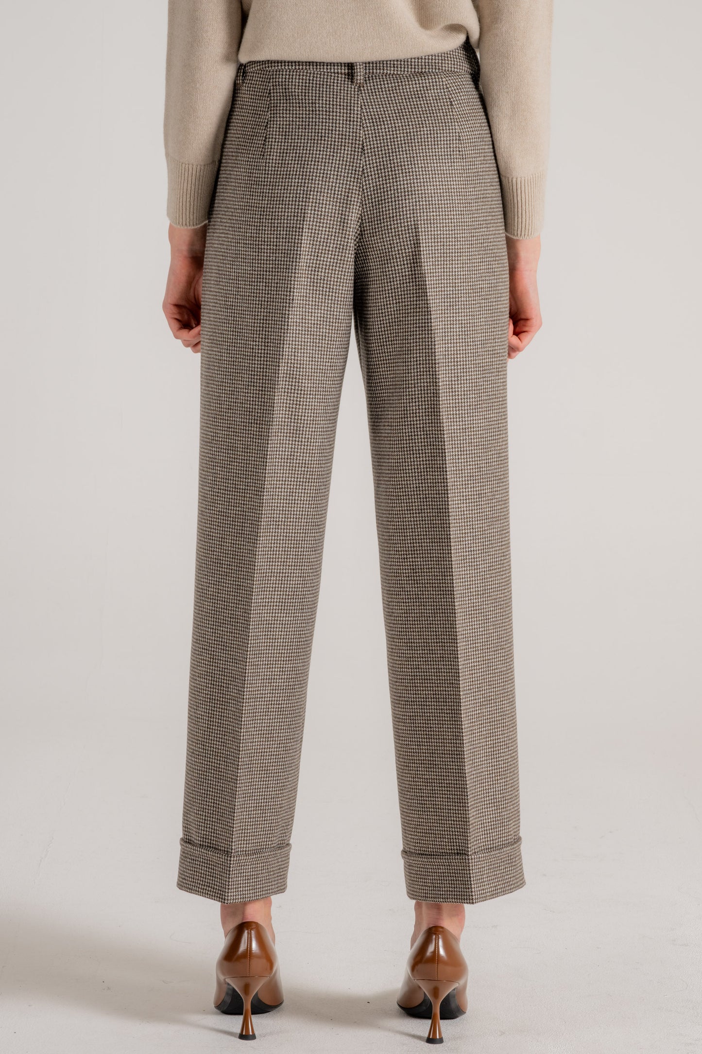  Max Mara S Pantalone Marrone Marrone Donna - 4