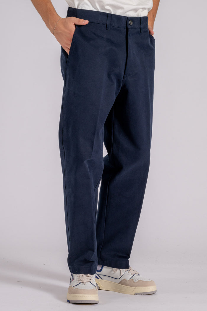 Cruna Pantalone Blu in 100% Cotone