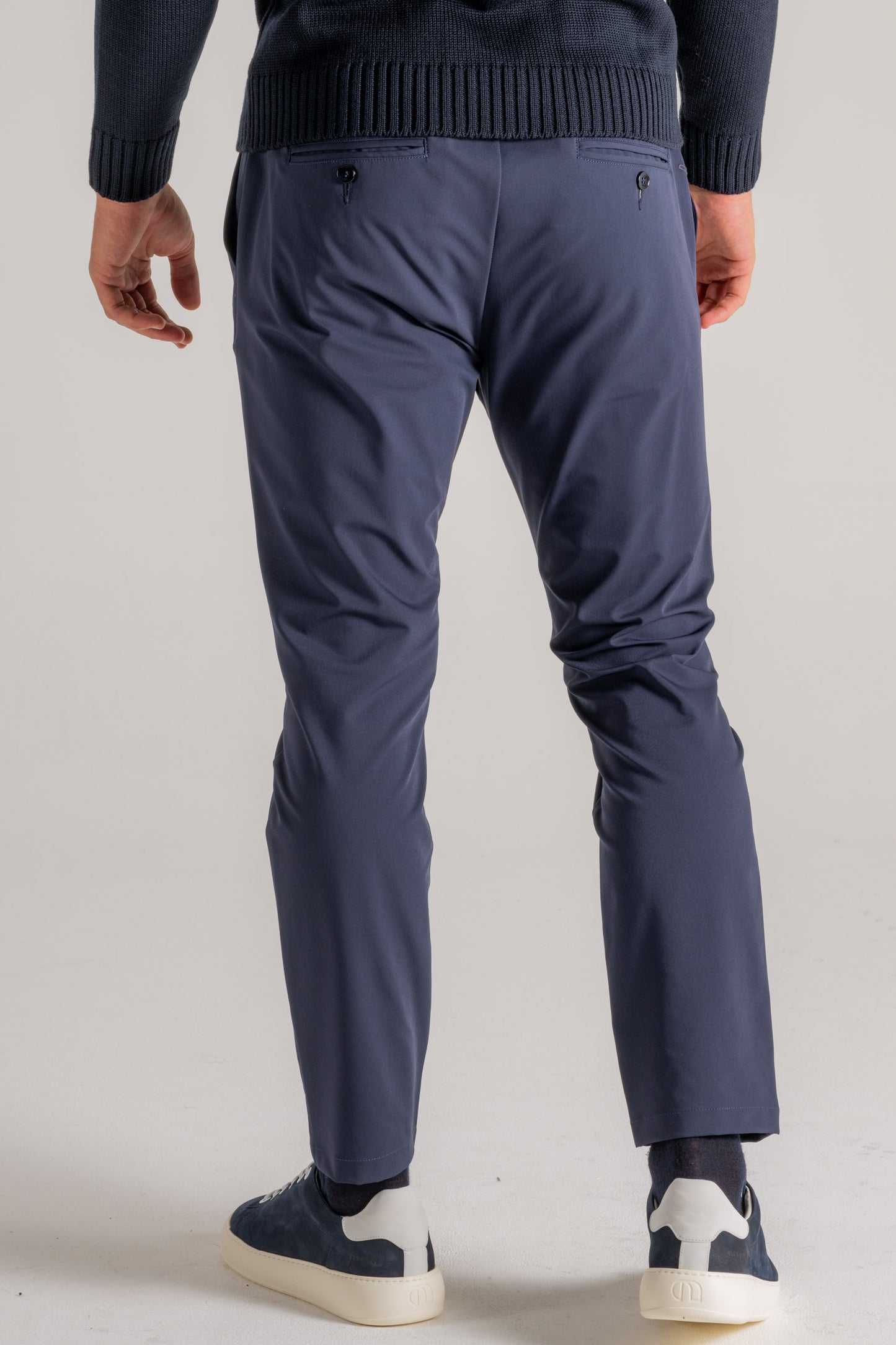  Cruna Pantalone Blu Blu Uomo - 4