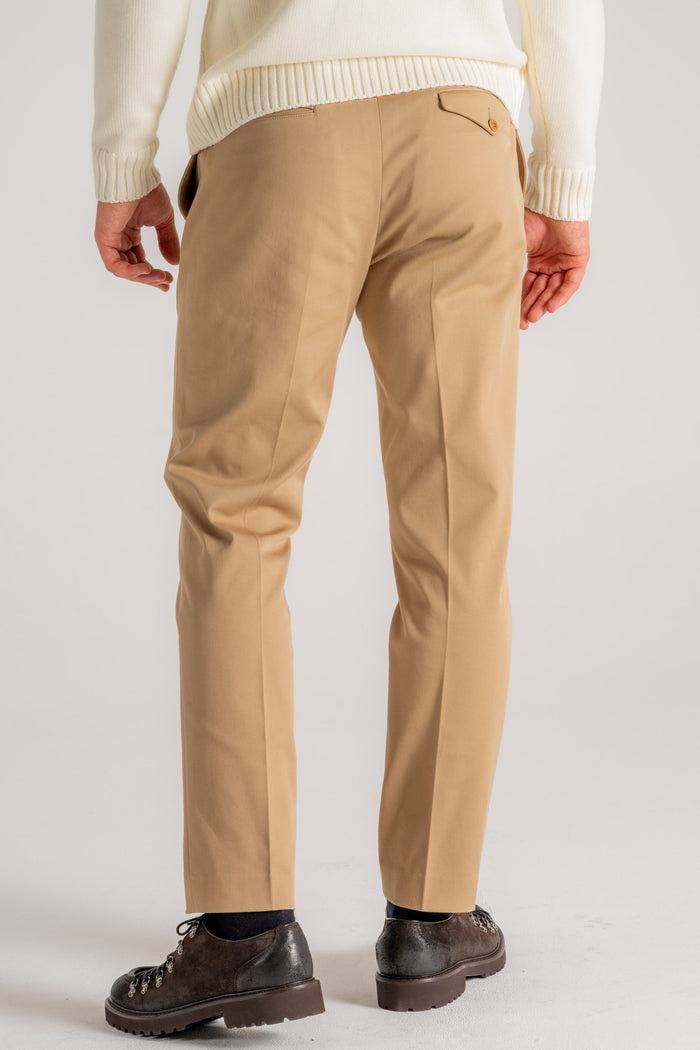  Hindustrie Pantalone New Chino 1p Beige Beige Uomo - 4