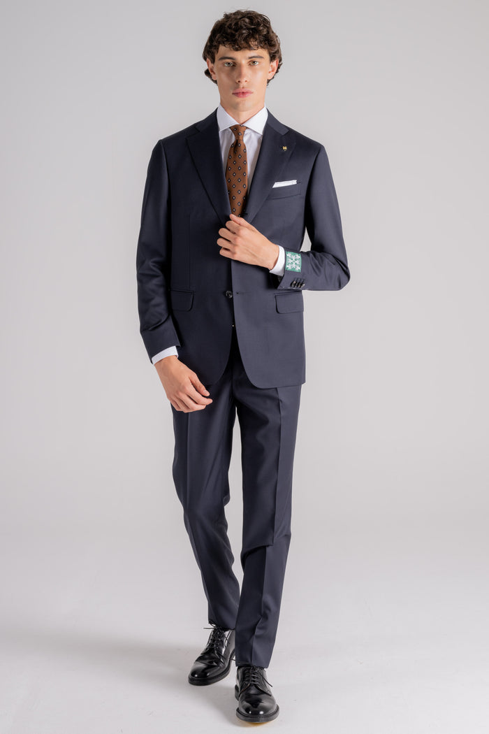 Antonio Massacri Suit Napoli Soft Wool Blue