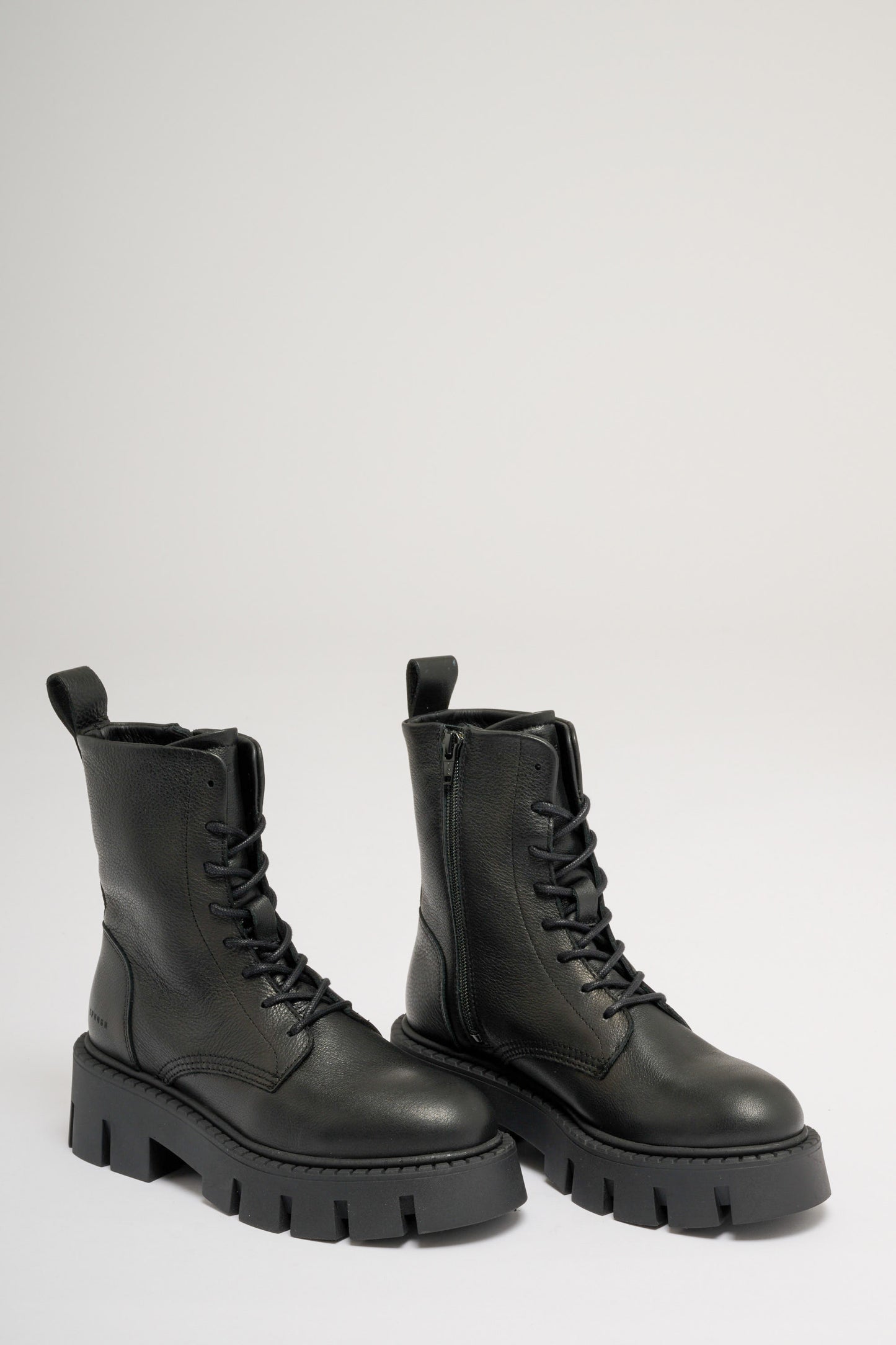  Copenhagen Black Leather Boot Nero Donna - 3