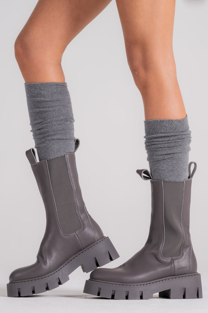 Copenhagen Chelsea Boot 100% Lh Grey Darkgrey Donna » Modamica