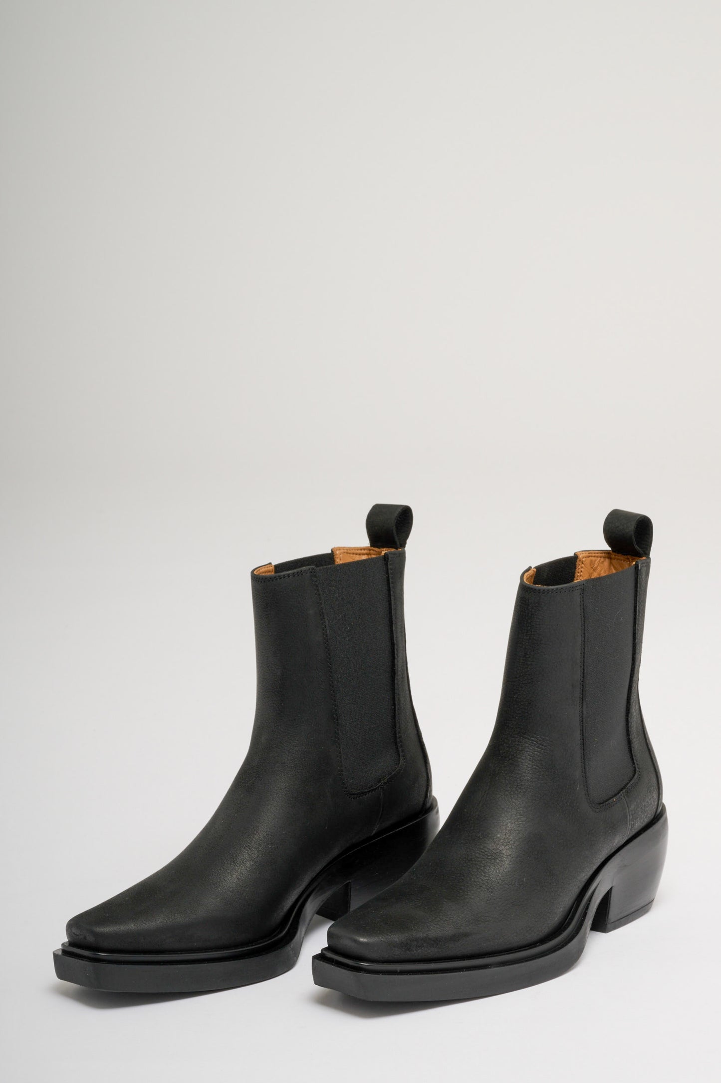  Copenhagen Boot Waxed Nubuck Black Nero Donna - 2