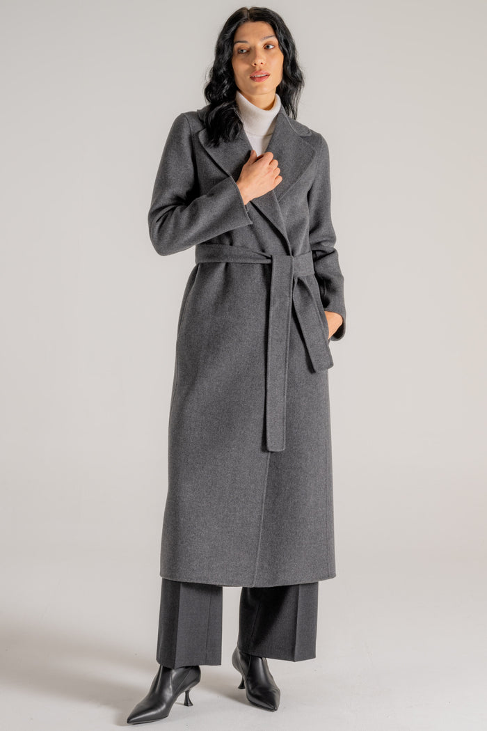  Max Mara S Cappotto Grigio Grigio Donna - 3