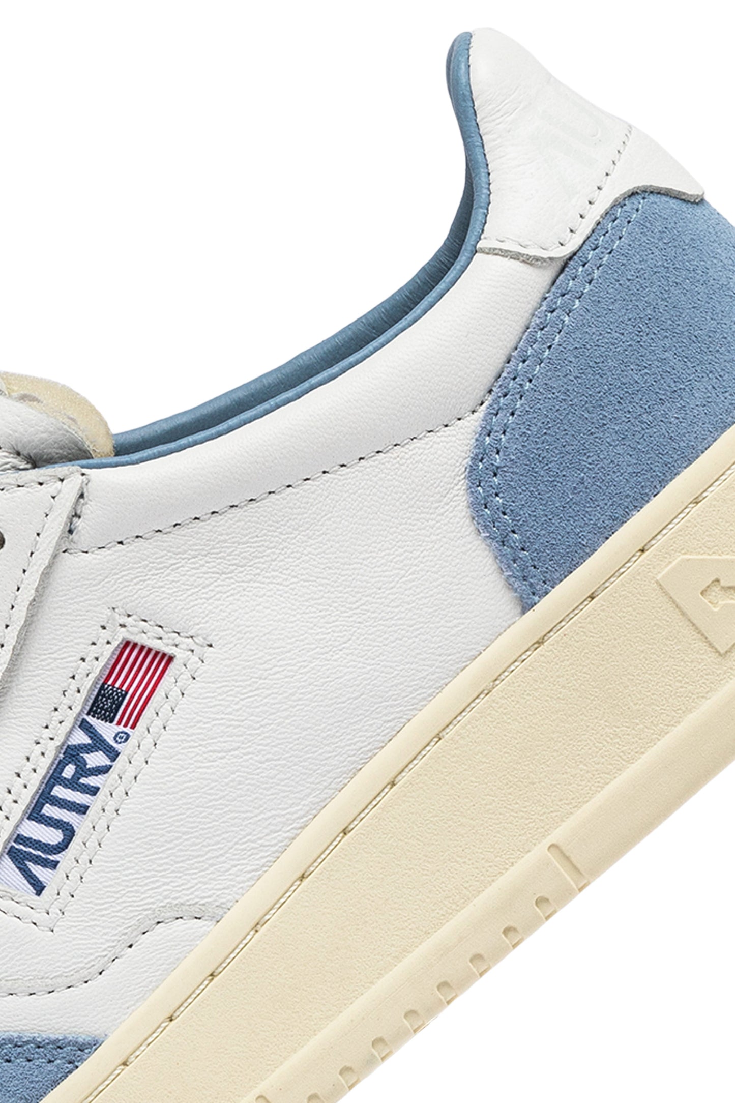  Autry Sneakers Medalist Low Wom Goat Suede Azzurro Azzurro Donna - 6