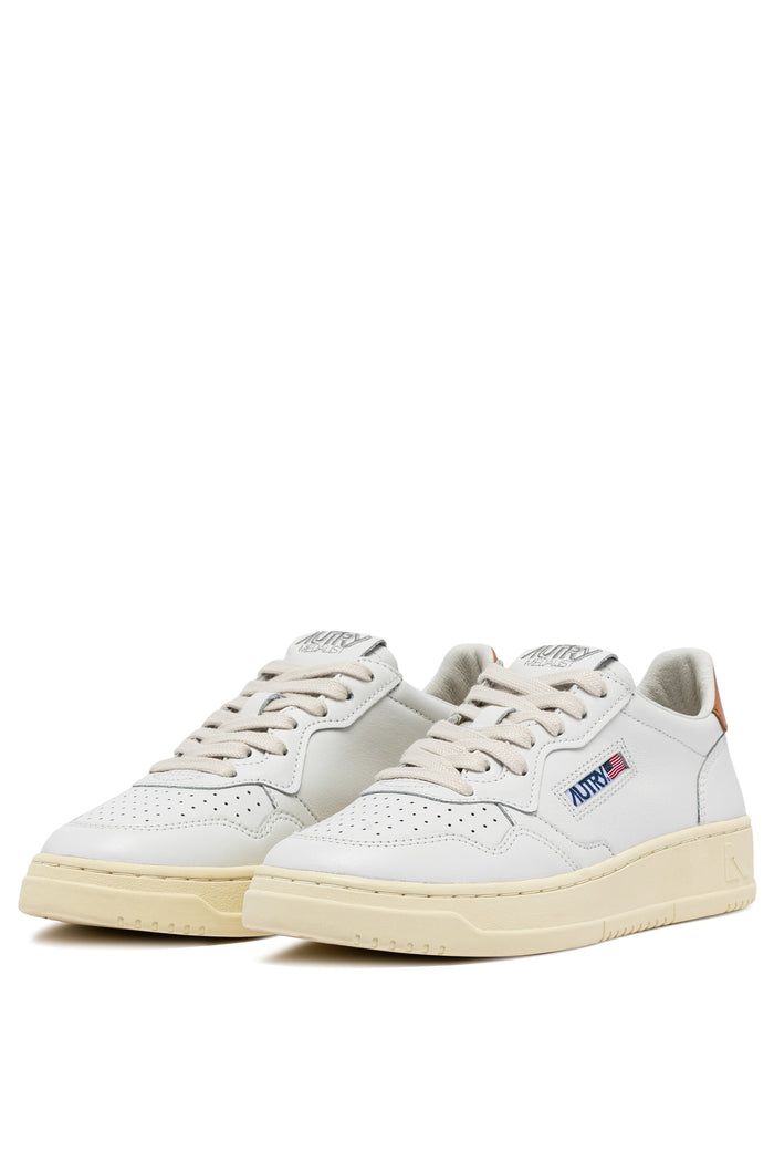 Autry Sneakers Medalist Low Leather White-2