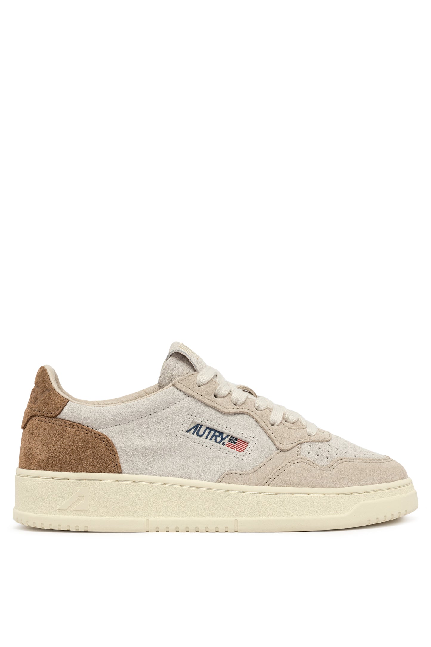  Autry Sneakers Medalist Low Wom Tric Suede Beige Beige Donna - 1