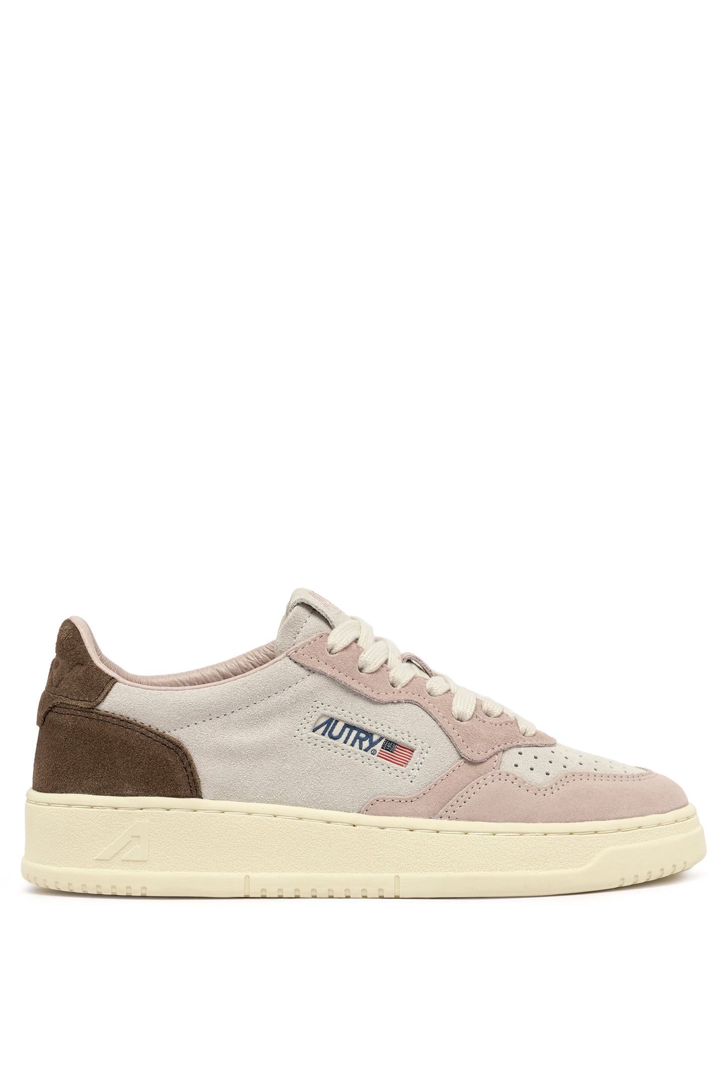  Autry Sneakers Medalist Low Wom Tric Suede Beige Beige Donna - 1