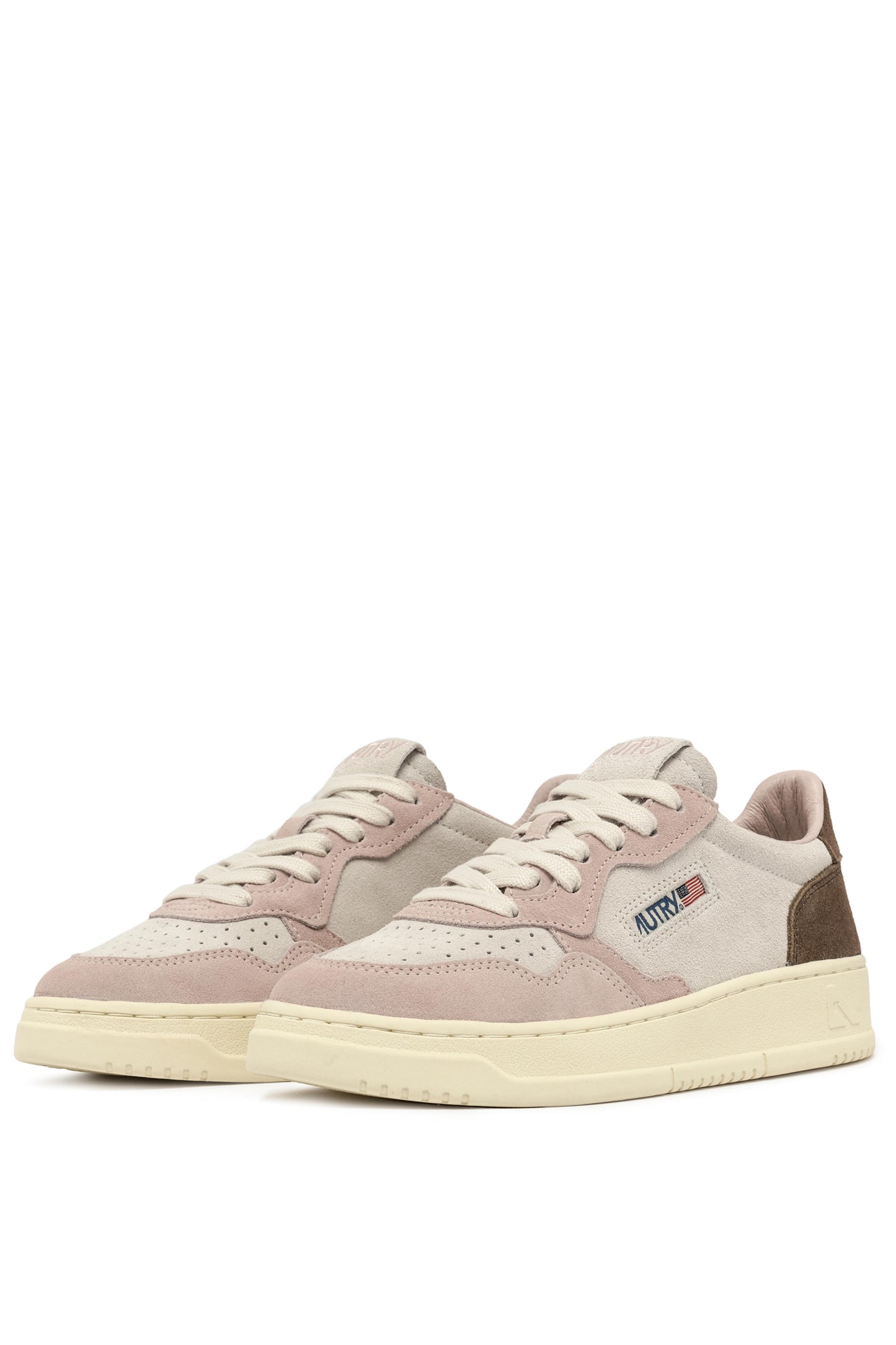  Autry Sneakers Medalist Low Wom Tric Suede Beige Beige Donna - 2