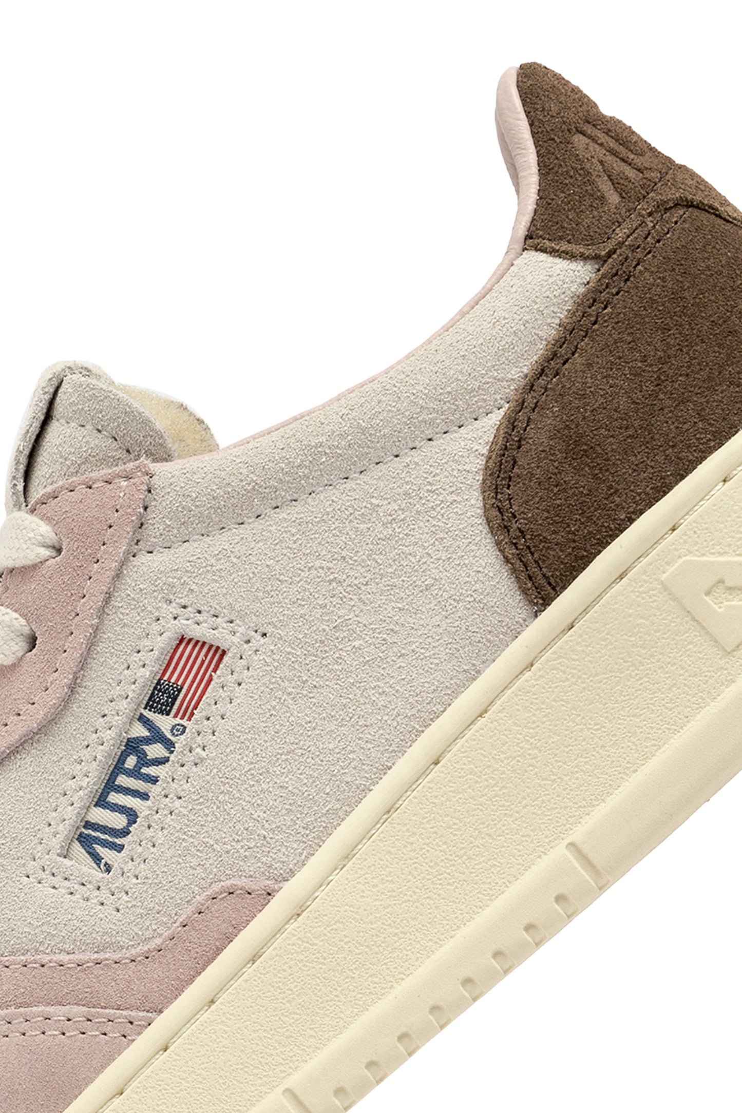  Autry Sneakers Medalist Low Wom Tric Suede Beige Beige Donna - 6