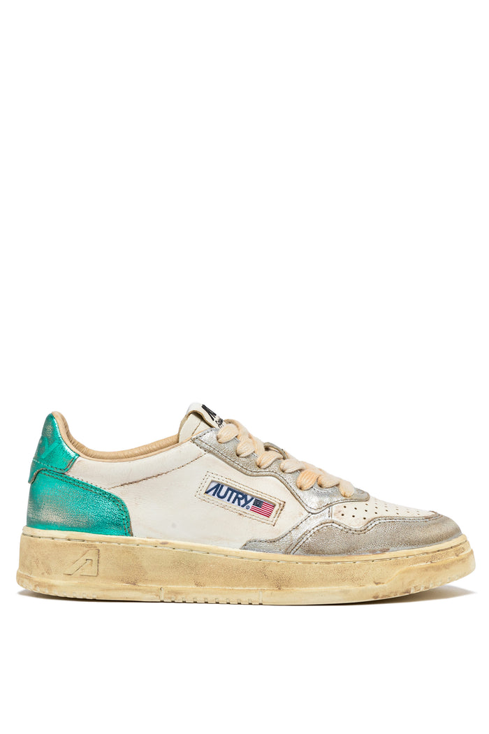 Autry Sneakers Super Vintage Pelle Grigio