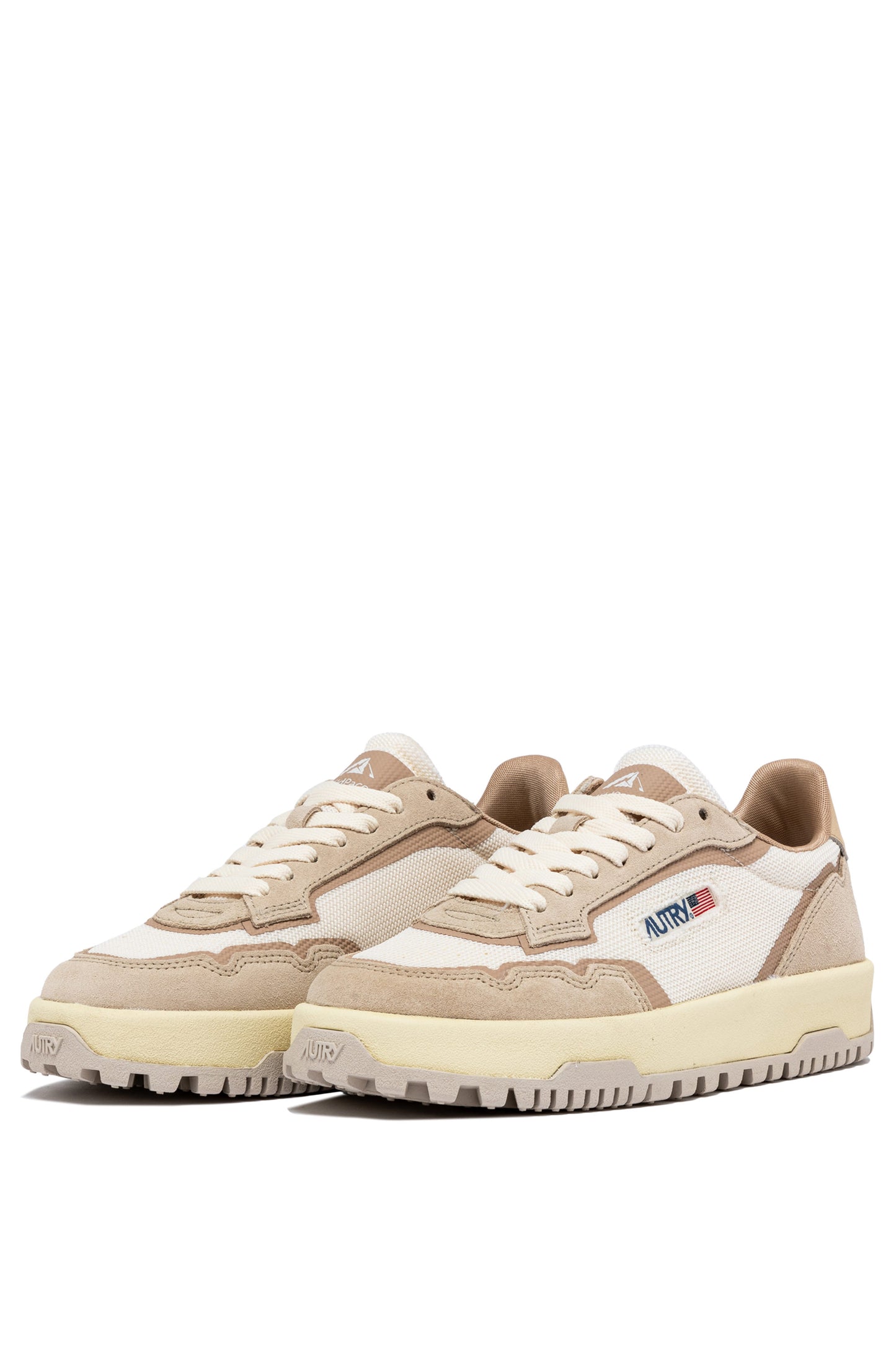  Autry Sneakers Wildplace Low Wom Beige Beige Donna - 2