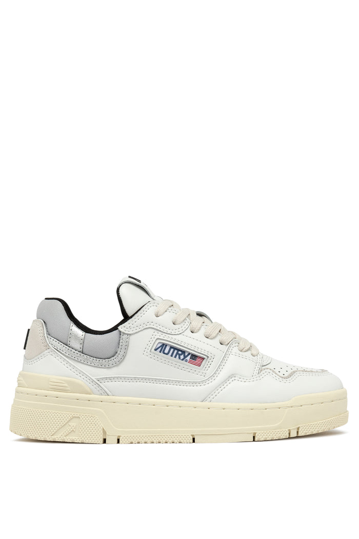 Autry Sneakers CLC Low Pelle Bianco