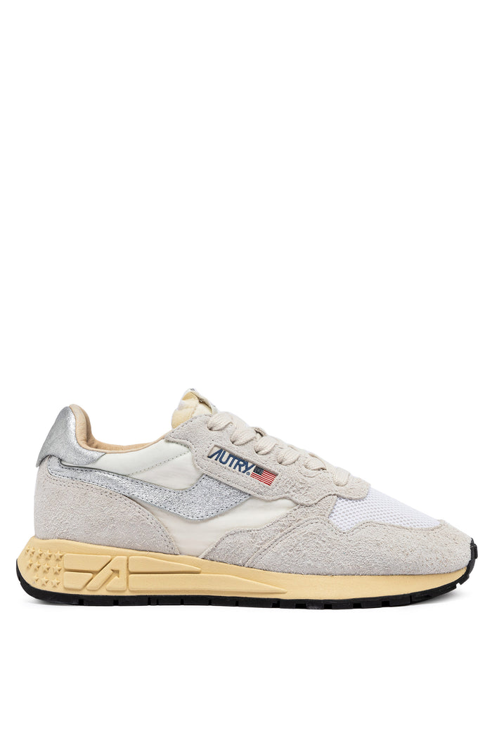 Autry Sneakers Reelwind Low Pelle Grigio