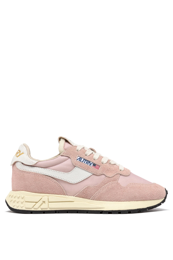 Autry Sneakers Reelwind Low Pelle Rosa