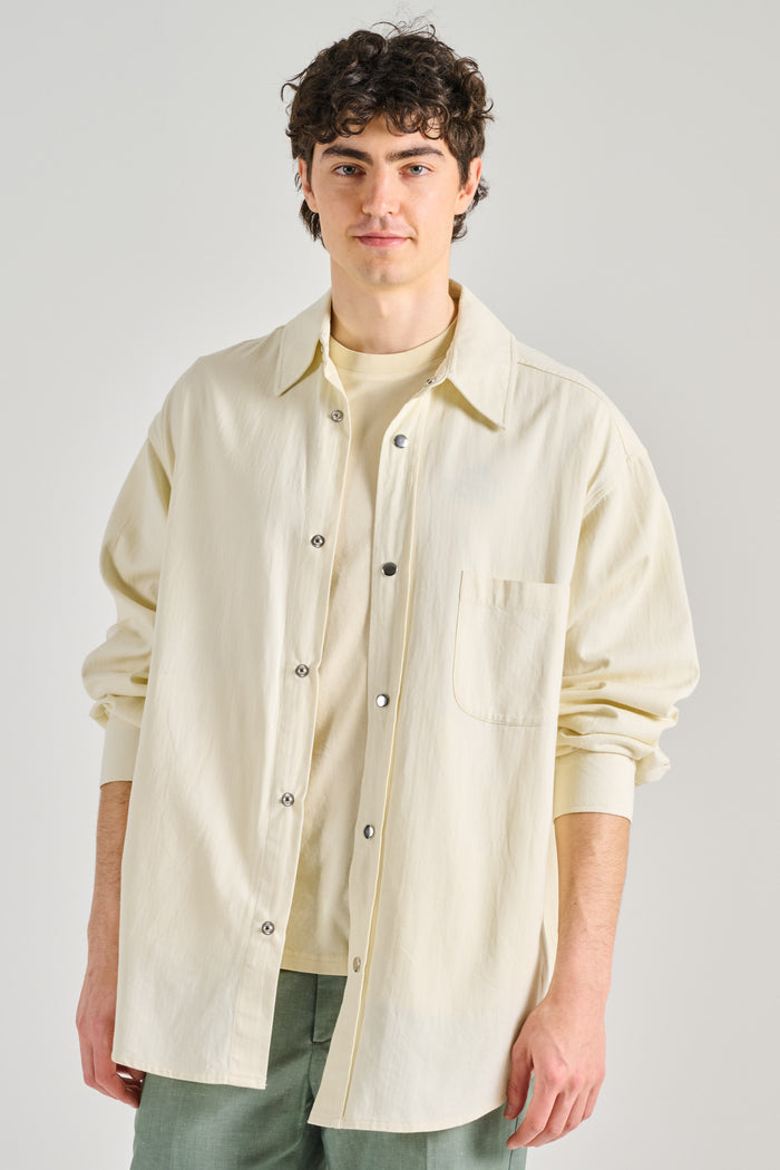 Autry Over Shirt Jacket Main Unisex Beige Uomo