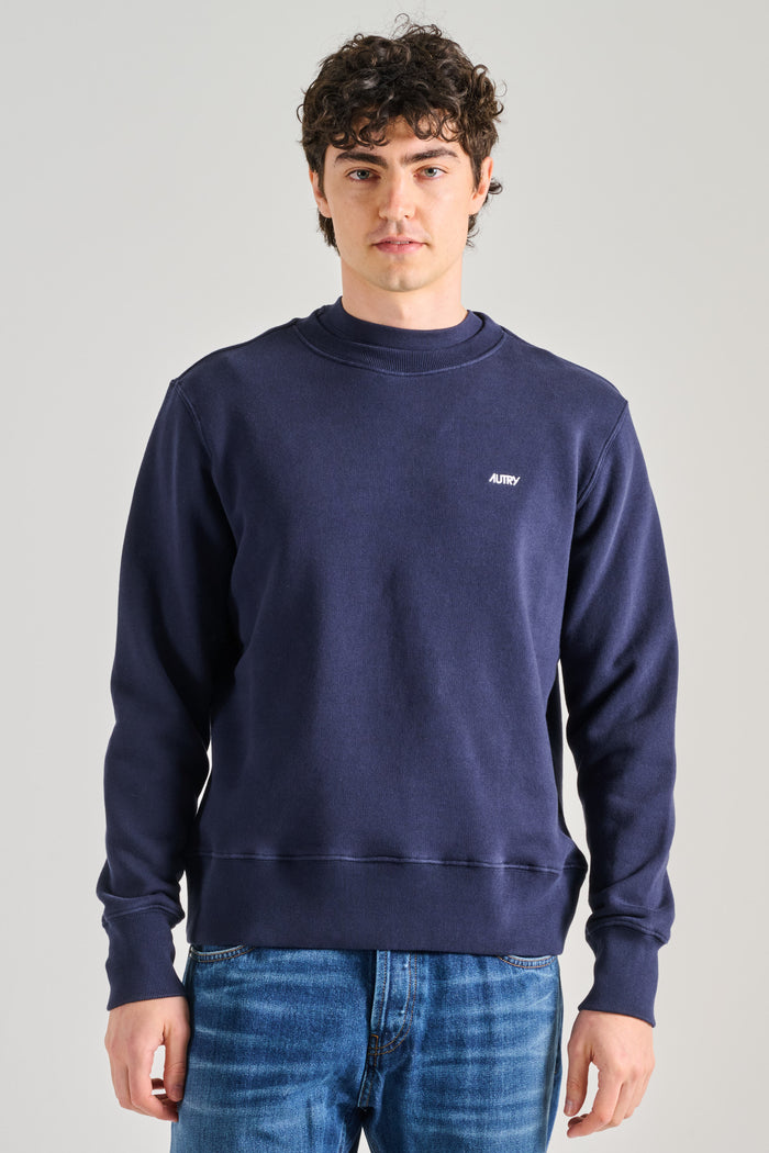 Autry Sweatshirt Main Man Blu Uomo