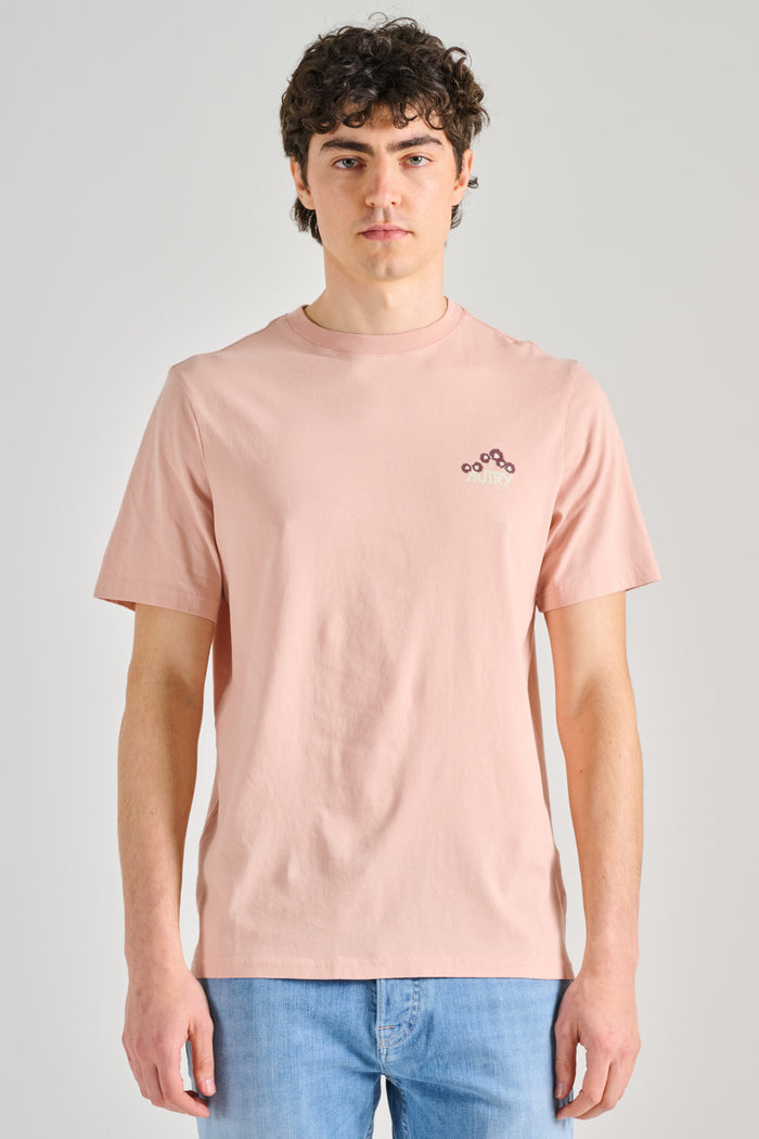 Autry T-shirt Main Man Rosa Uomo