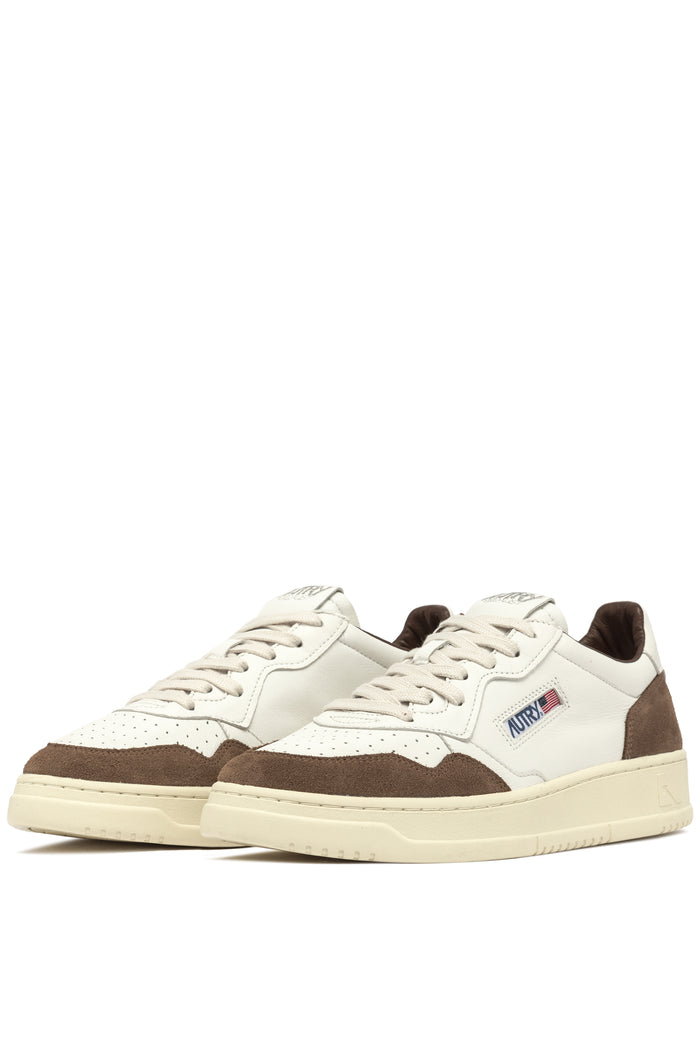 Autry Sneakers Medalist Low Goat Suede Brown-2