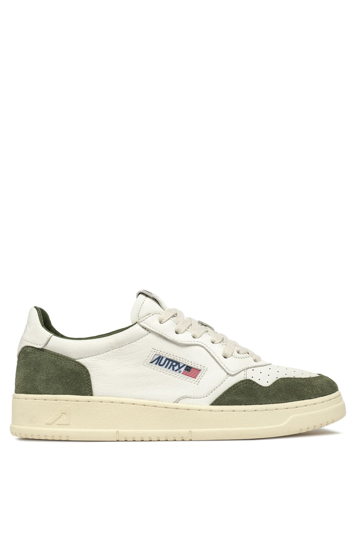 Autry Sneakers Medalist Goat Suede Verde