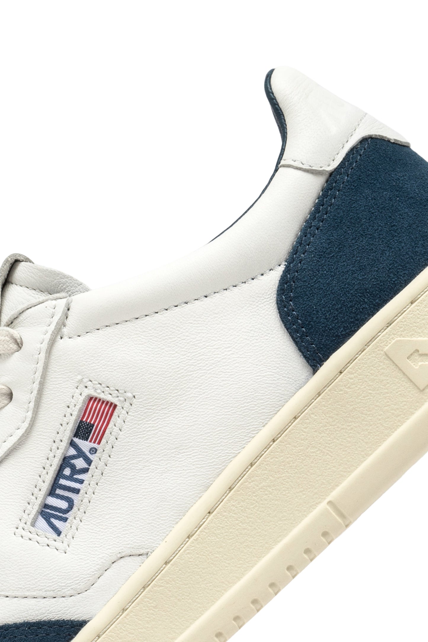  Autry Sneakers Medalist Low Goat Suede Blue Blu Uomo - 6