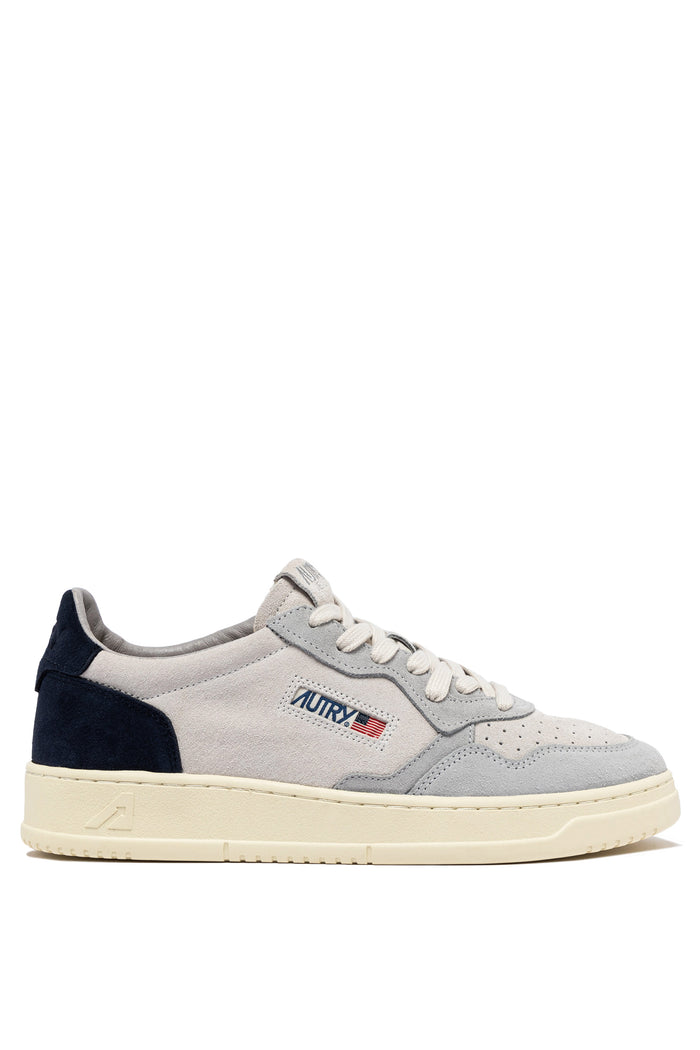 Autry Sneakers Medalist Low Suede Grigio