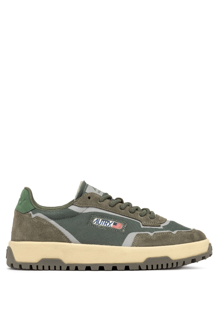 Autry Sneakers Super Vintage Low Pelle Marrone