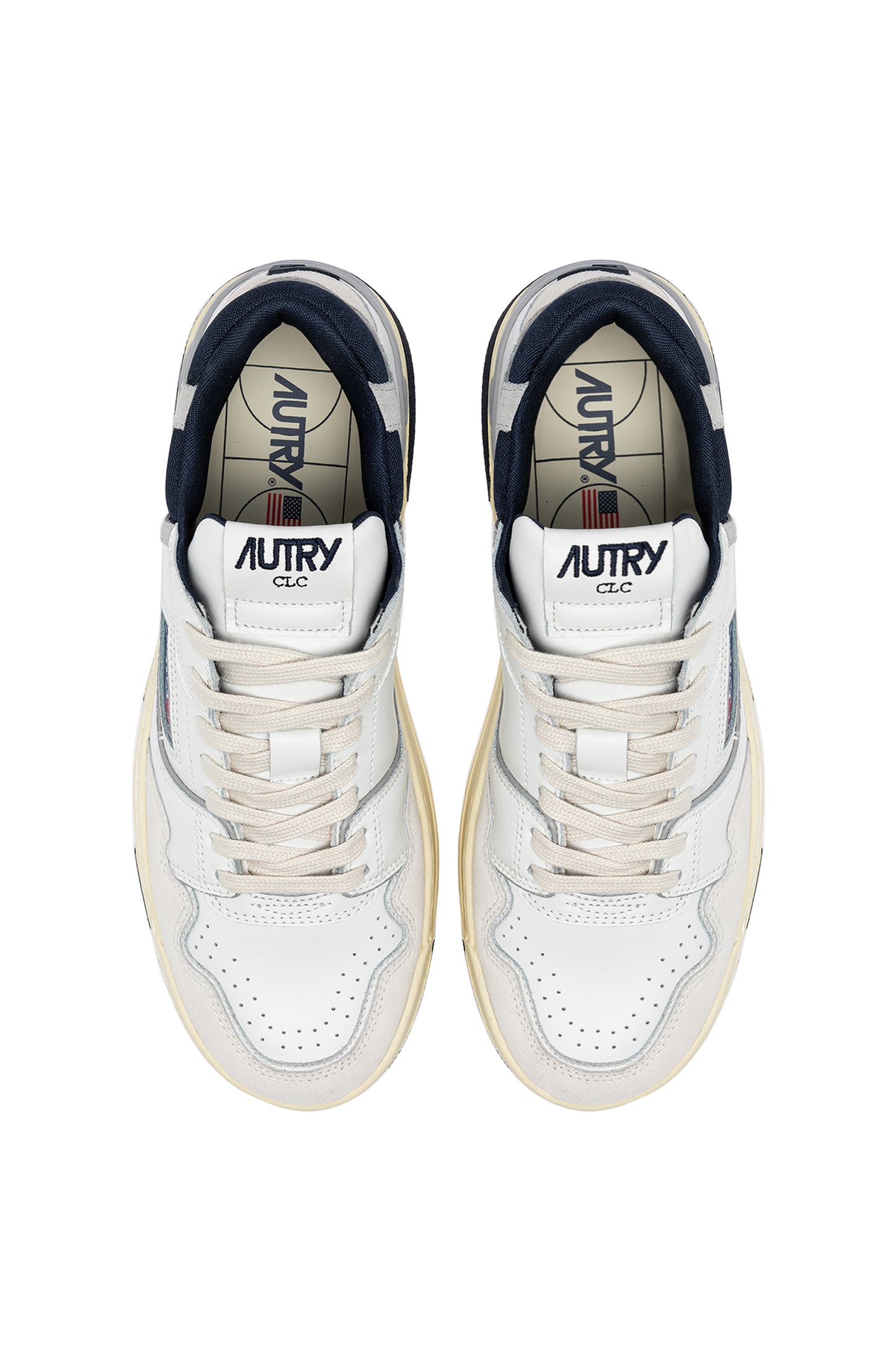  Autry Sneakers Clc Low Main Grigio Grigio Uomo - 5