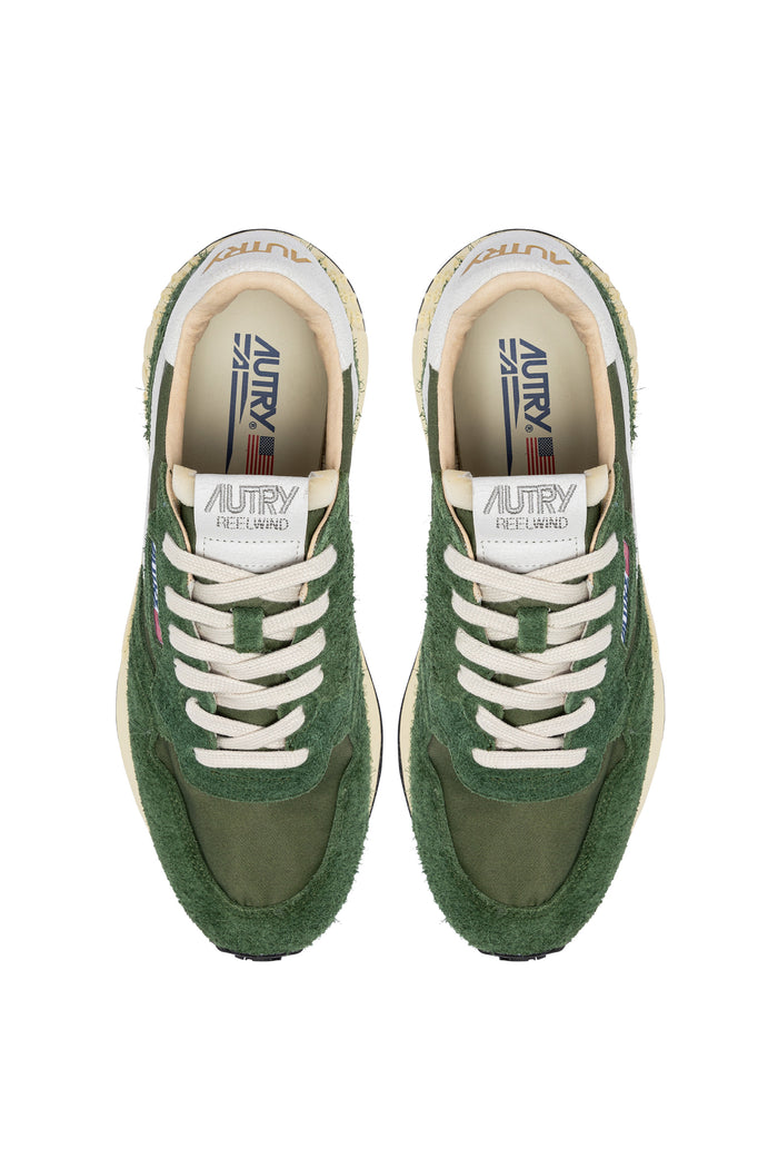  Autry Sneakers Reelwind Low Man Verde Verde Uomo - 5