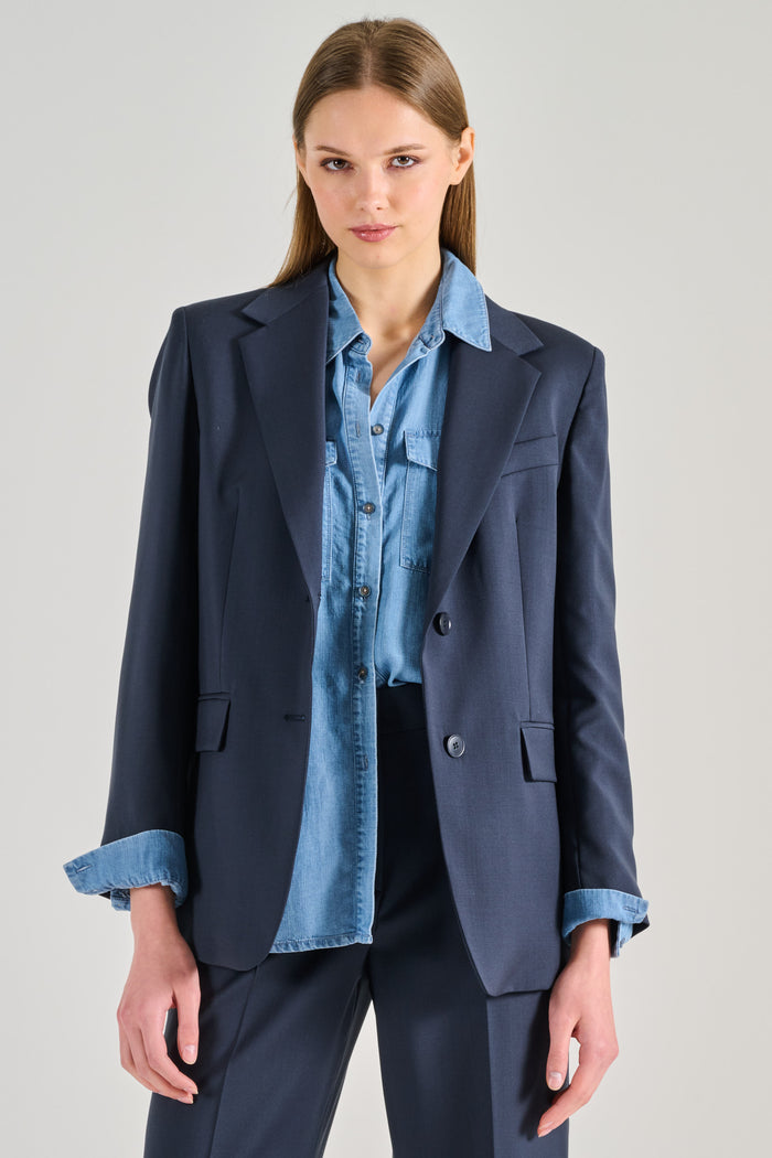 Max Mara Weekend Giacca Blu Donna