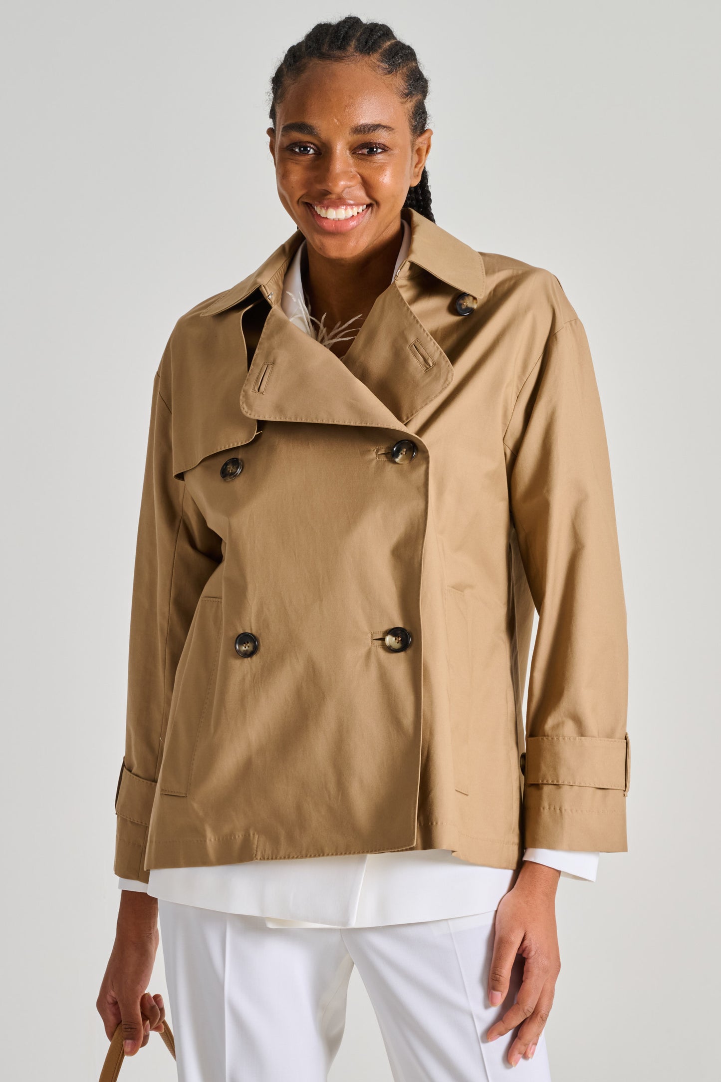  Max Mara The Cube Impermeabile Beige Beige Donna - 1