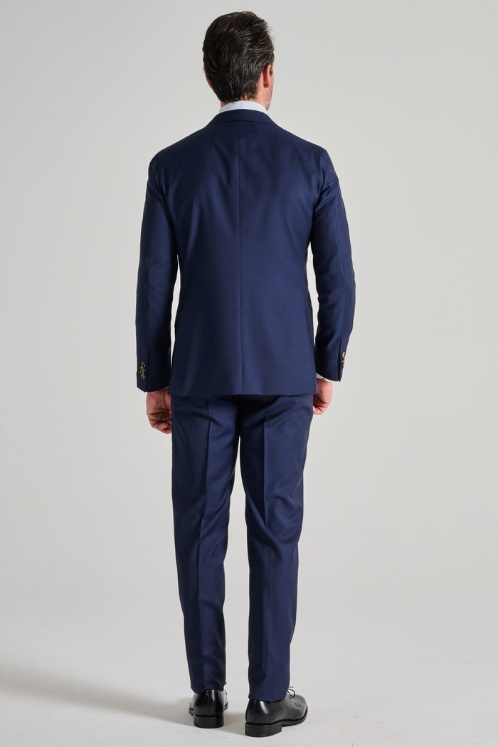  Caruso Blue Suit Blu Uomo - 5