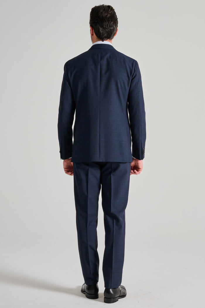  Caruso Blue Jacket Blu Uomo - 3