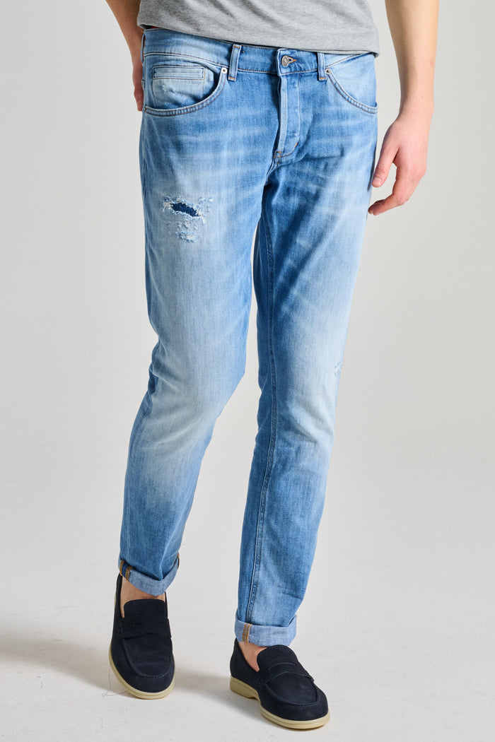 Dondup Jeans George Blu Uomo-2