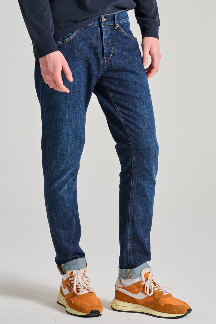 Dondup Jeans George Blu Uomo-2