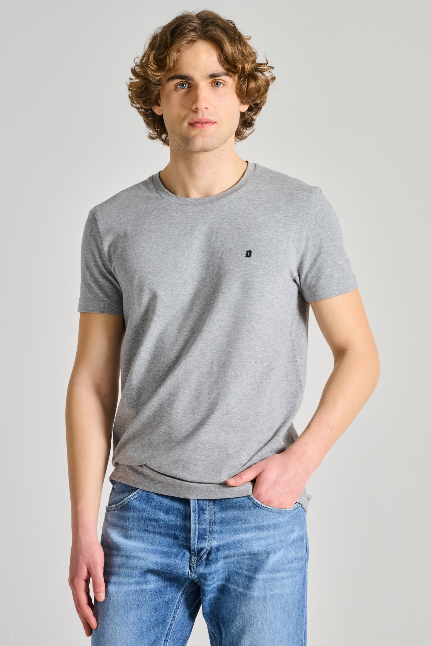  Dondup T-shirt Grigio Grigio Uomo - 1