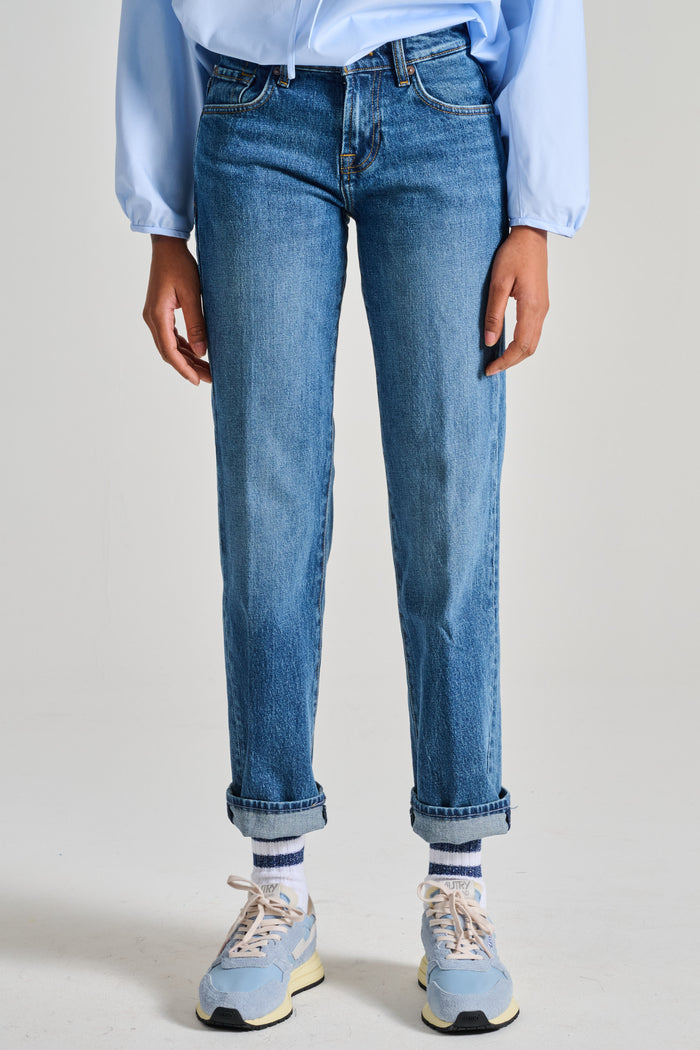 7 for all mankind Jeans Calie Straight Denim Blu