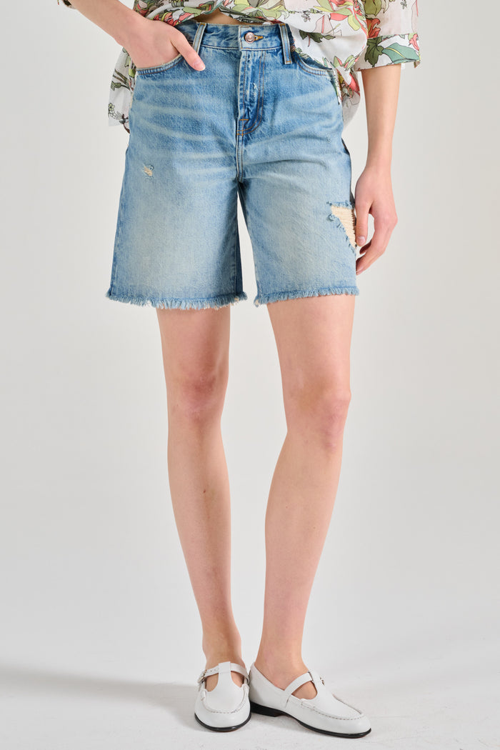 7 For All Mankind Lola Shorts Copper Donna