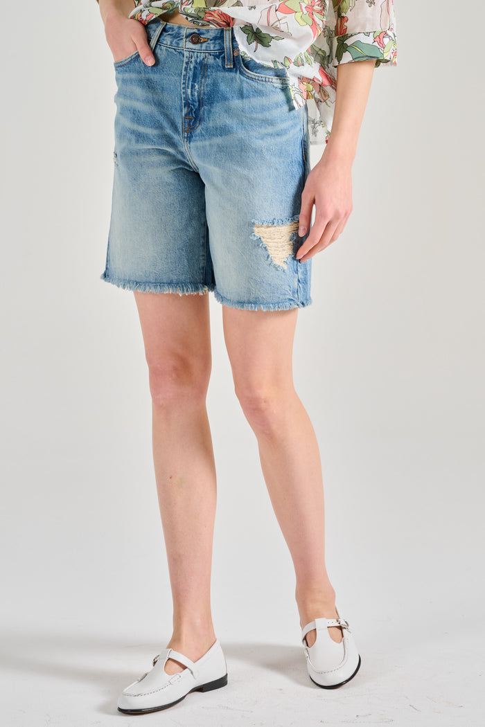 7 For All Mankind Lola Shorts Copper Donna-2