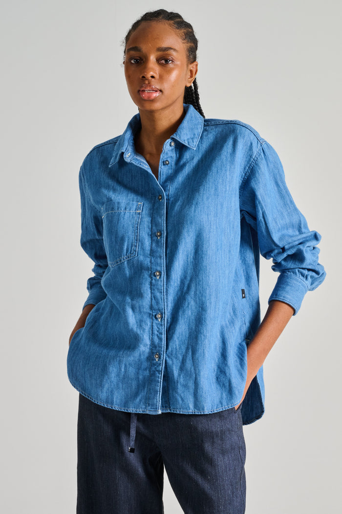 7 For All Mankind Camicia Blu