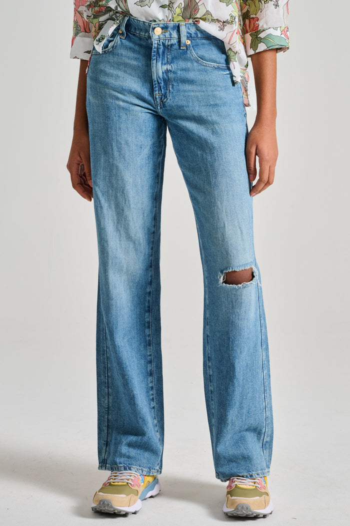 7 for all mankind Jeans Tess Trouser Arizona Denim Blue