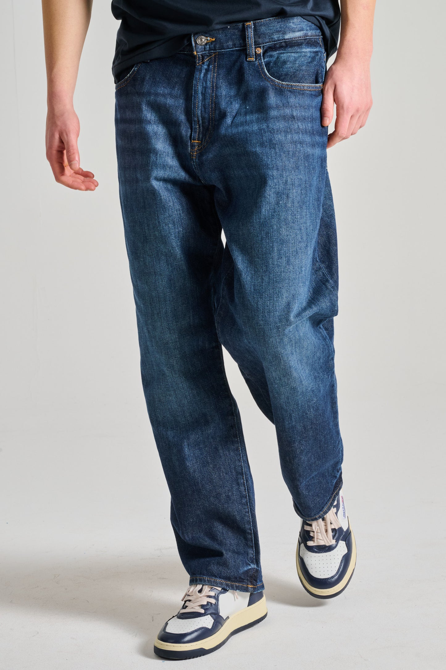  7 For All Mankind Jeans Ryan Roadmap Denim Blue Uomo - 2